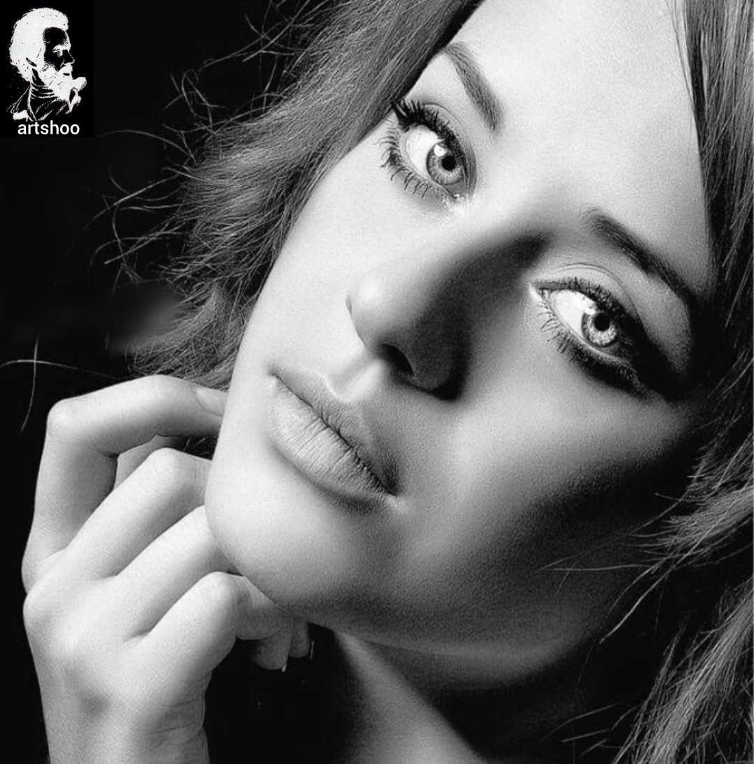 مدل سیاه قلم اورژینال